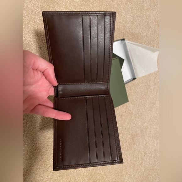 Brown Longchamp Men’s Wallet - Picture 2 of 4